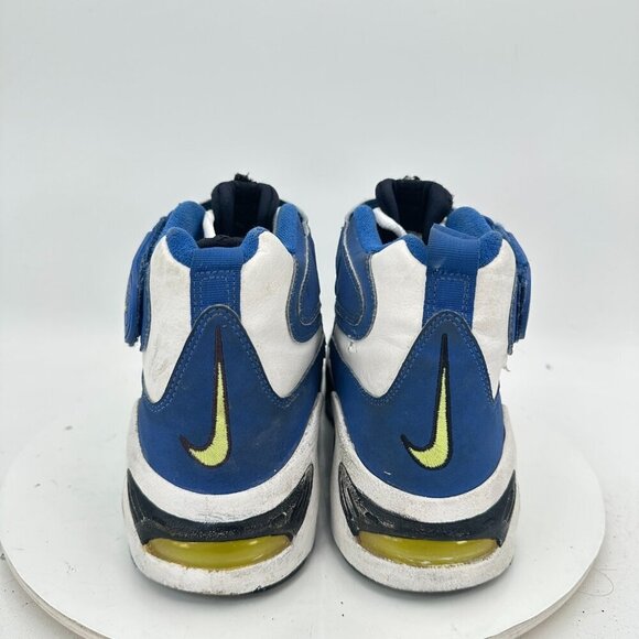 Nike Air Griffey Max 1 Men Size 8.5 354912-008 Platinum Midnight Navy Volt Shoes - Picture 5 of 11